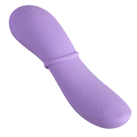 Close-up image of the vibrator turned slightly to the side.