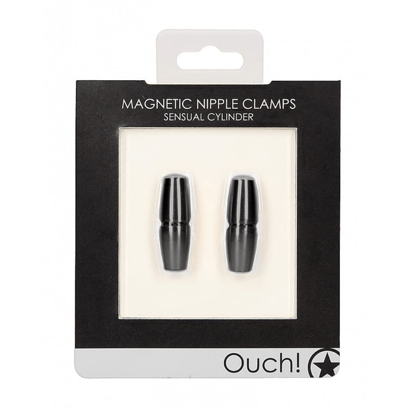 Cylinder magnetic nipple clamp