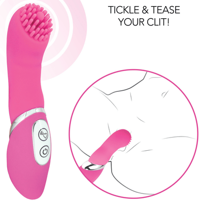 Tickle and tease your clit!