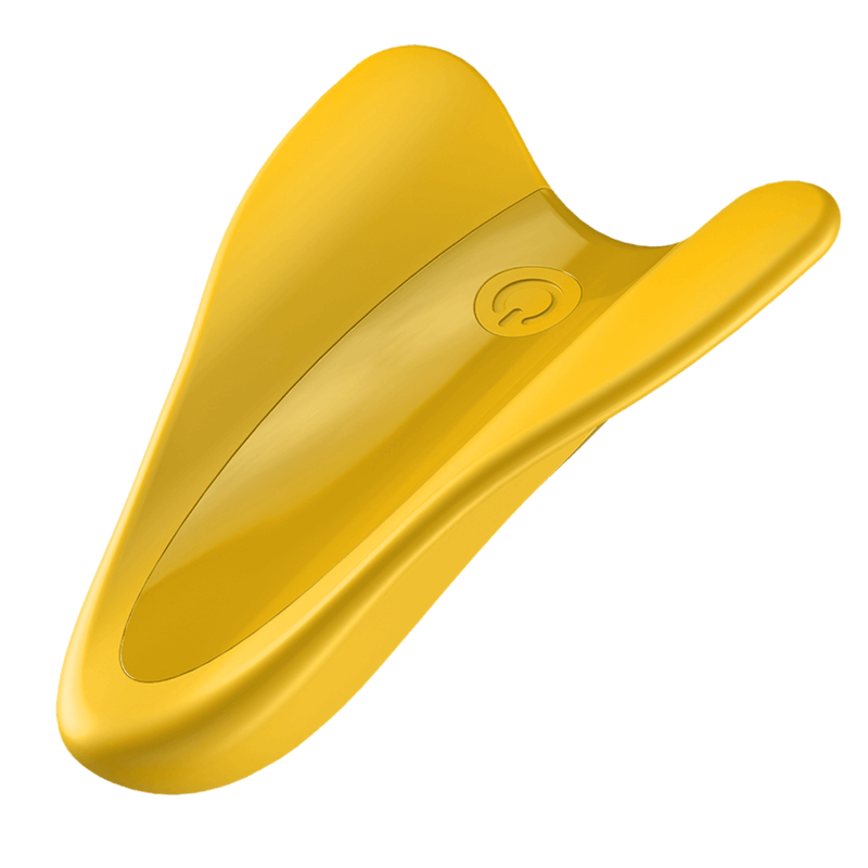 Image of the yellow finger vibrator.
