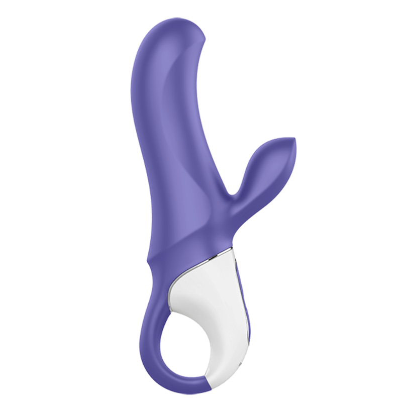 Image of the rabbit vibrator from the side.