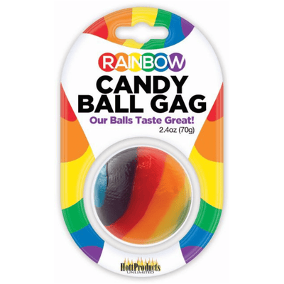 Image of the product packaging of the ball gag.