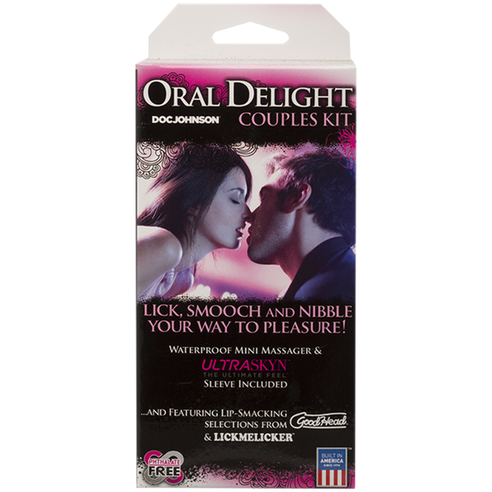 Image of the product packaging of the oral delight kit.