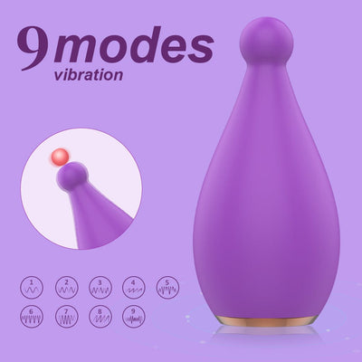 Stimulator has 9 modes of vibration.