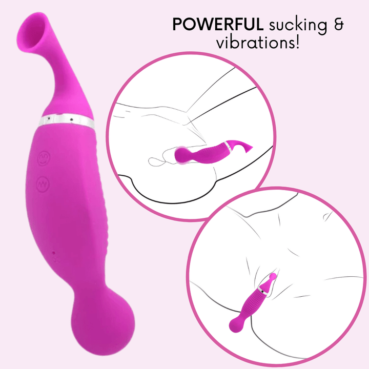 Powerful sucking and vibrations!