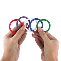 Set Of 5 Colorful Cock Rings - Male Sex Toys