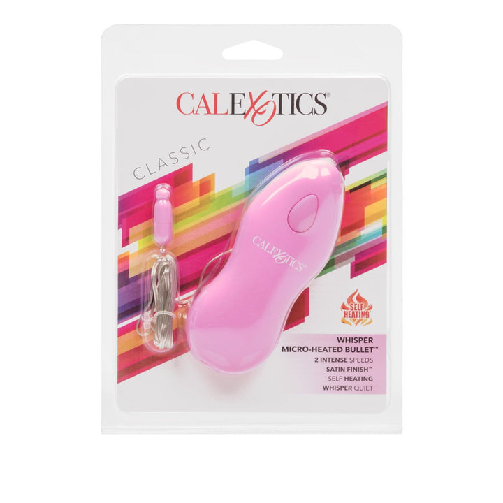 Whisper QUIET Micro-Heated Pinpoint Vibrating Bullet - Vibrators