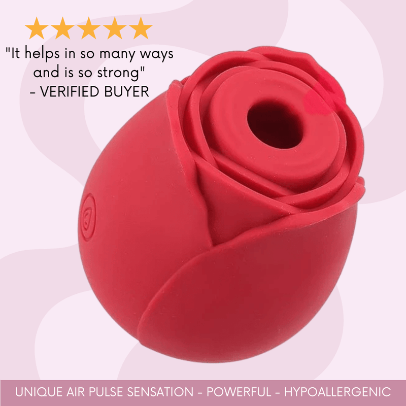 "It helps in so many ways and is so strong." Verified buyer. Unique air pulse sensation. Powerful. Hypoallergenic.