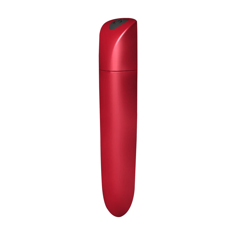 Small bright red clit stimulator