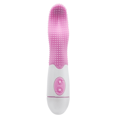 Handheld vibrator that looks like a tongue