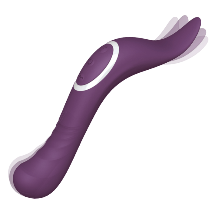 Image of dual ended flickering tongue vibrator