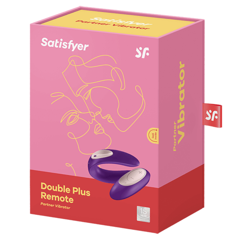Image of the packaging of the toy. This remote controlled vibe is sure to spice up your sex life with your partner! Enjoy all of the possibilities with this powerful vibe! Shop this Satisfyer remote controlled vibrator today!