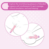 Enjoy clitoral, vaginal, and anal massage!