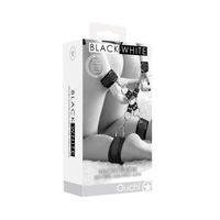 Image displays Ouch! Velcro Hogtie with Hand and Ankle Cuffs in manufacturers packaging.