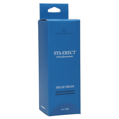 Sta-Erect delay cream product packaging.
