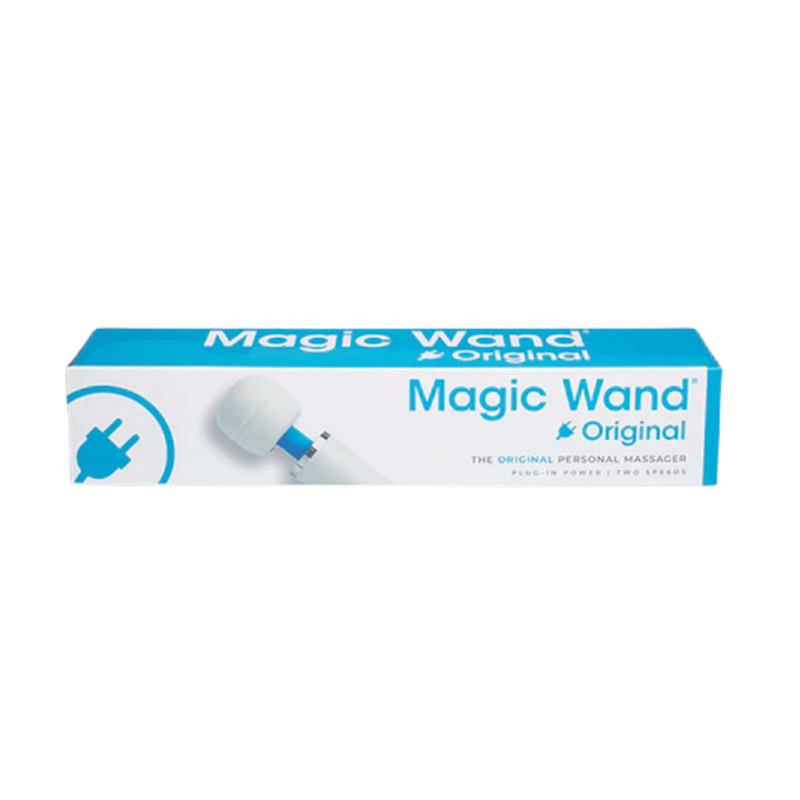 The original magic wand personal body massager packaging