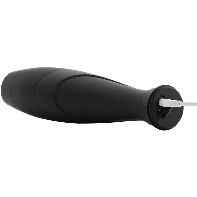 Image of the charging cable plugged into the masturbator.