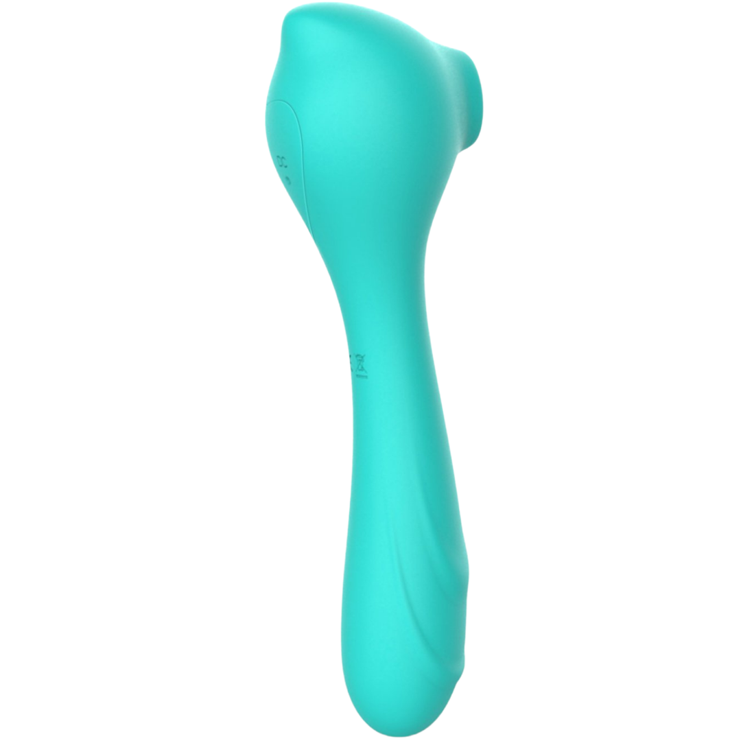 Rechargeable Sucking Licking Tongue Vibrator | Luxury Sex Toys