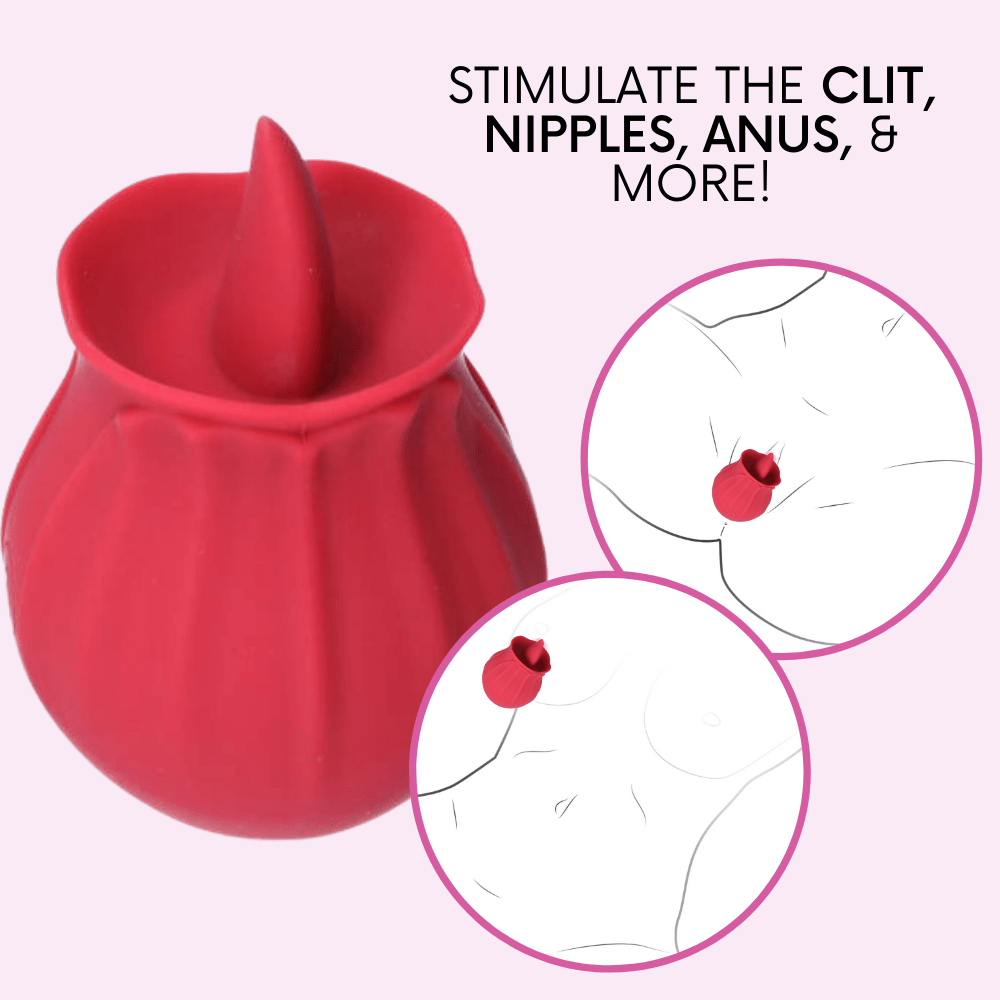 Stimulate the clit, nipples, anus, and more!
