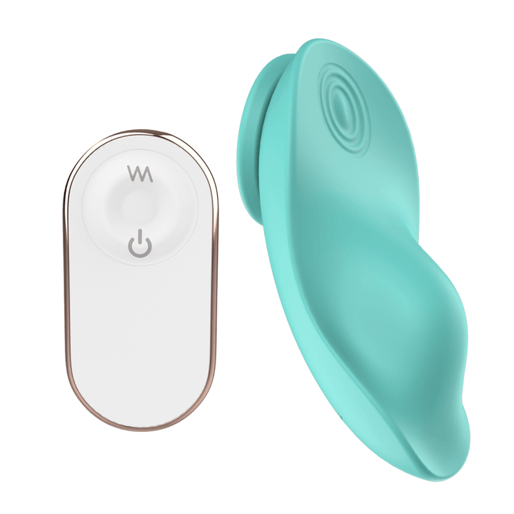 Silicone magnetic panty vibrator
