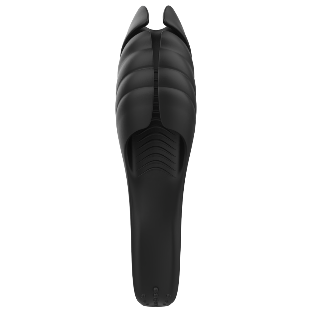 Vibrating penis massager from the front.