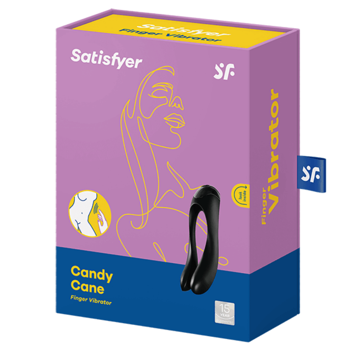 Image of the packaging of the finger vibrator.