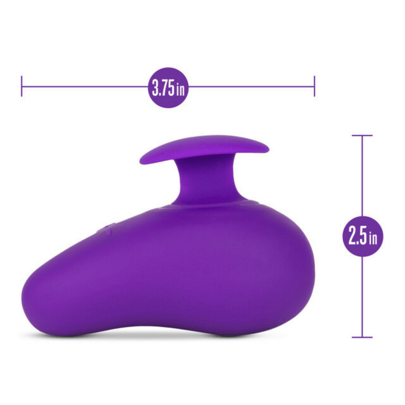 Body-safe silicone palm sense massager by Blush Novelties