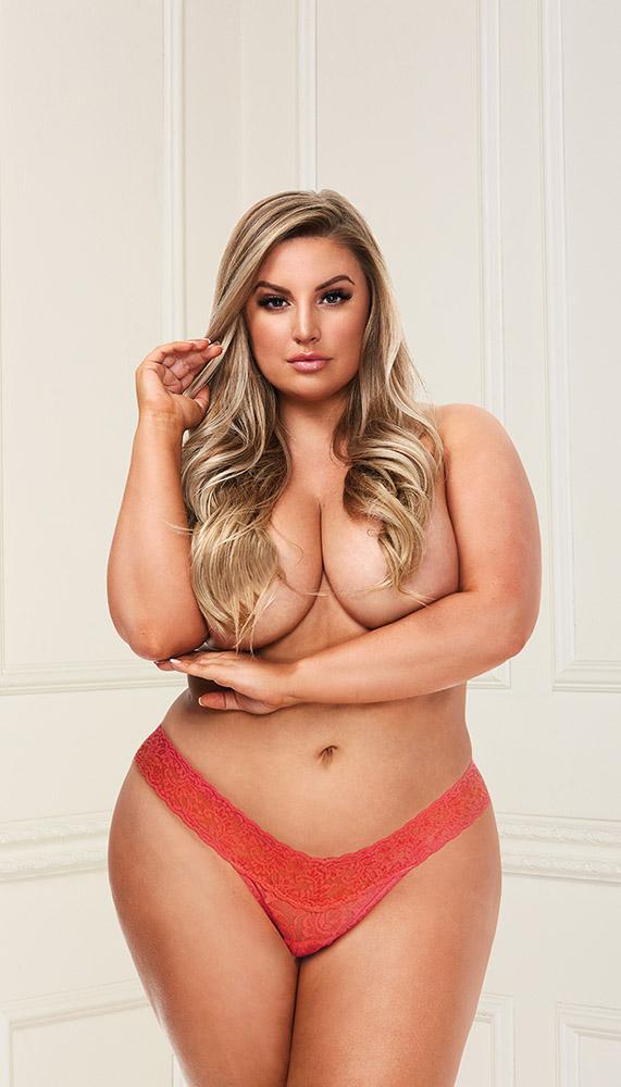 Low Rise Sexy Lace Thong - Lingerie