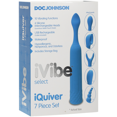 Silicone Waterproof Vibrator Kit - Vibrators