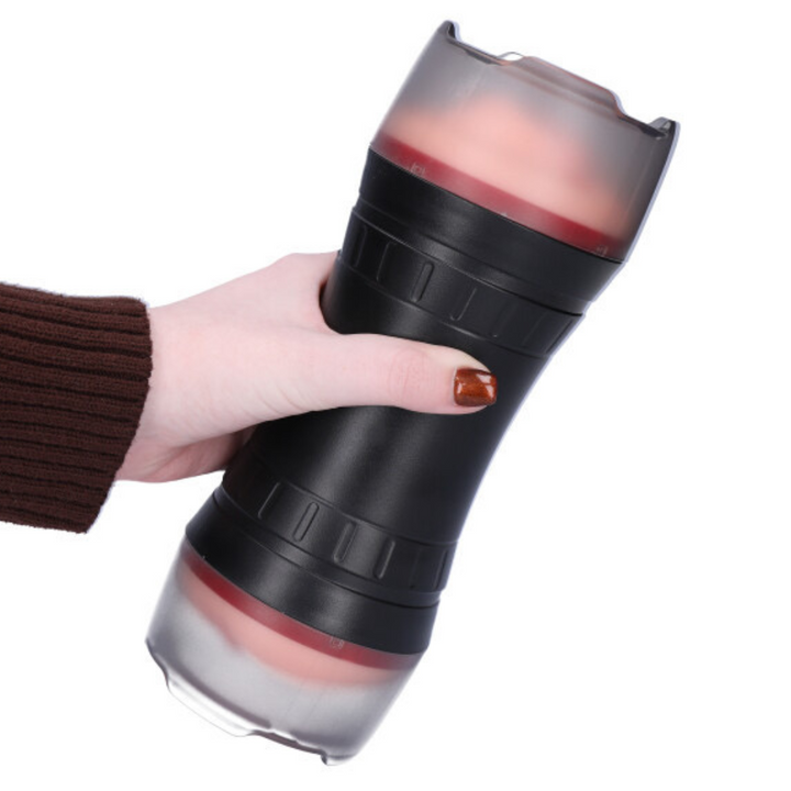 Image of the masturbator being held in hand.