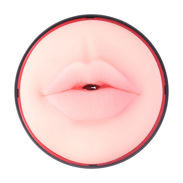 Close-up image of the mouth masturbator.