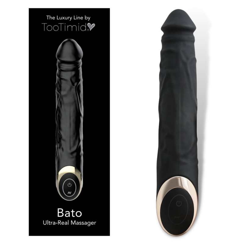 Photo of the bato next to its product packaging.
