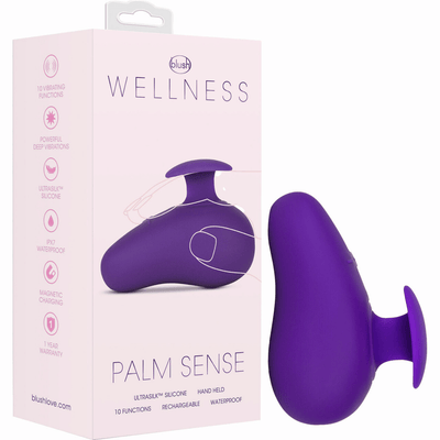 Handheld waterproof palm massager