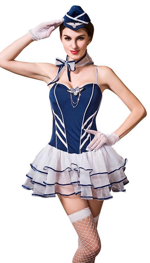 Fly High Stewardess Costume - Lingerie