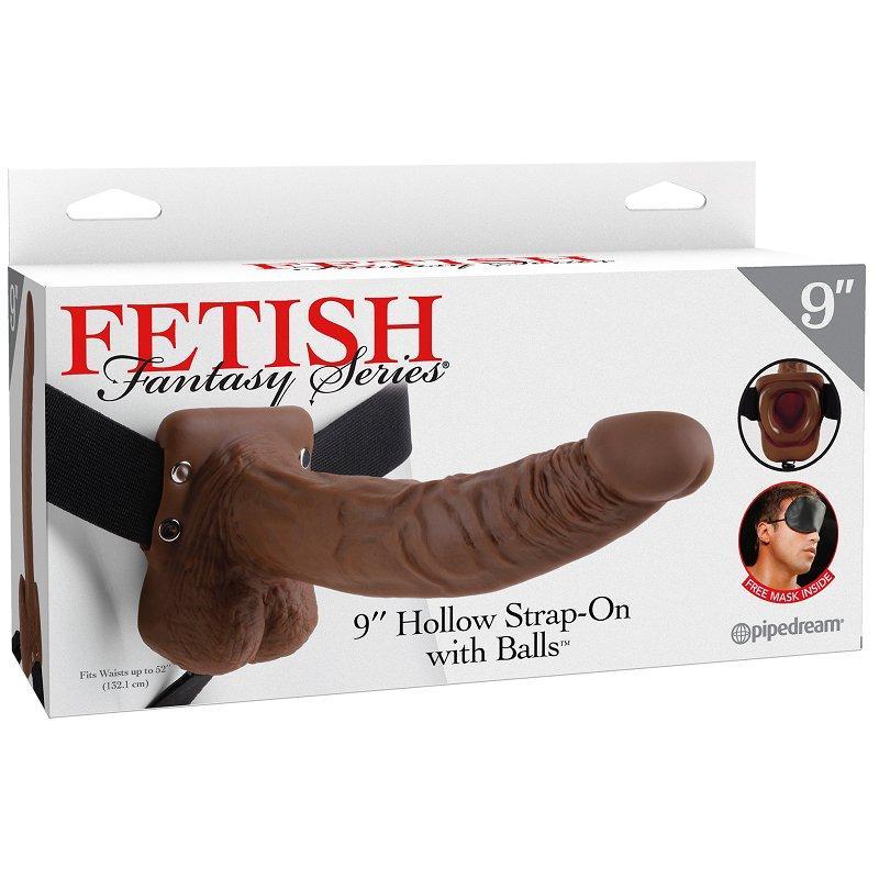 Fetish Fantasy 9 Inch Hollow Strap On - Male Sex Toys