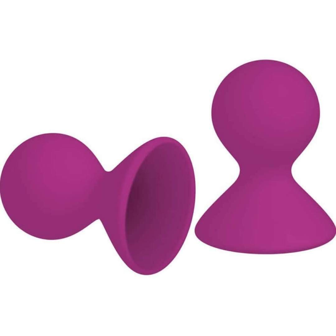 Kinx Dual Masseuse Silicone Nipple Suckers | Bondage