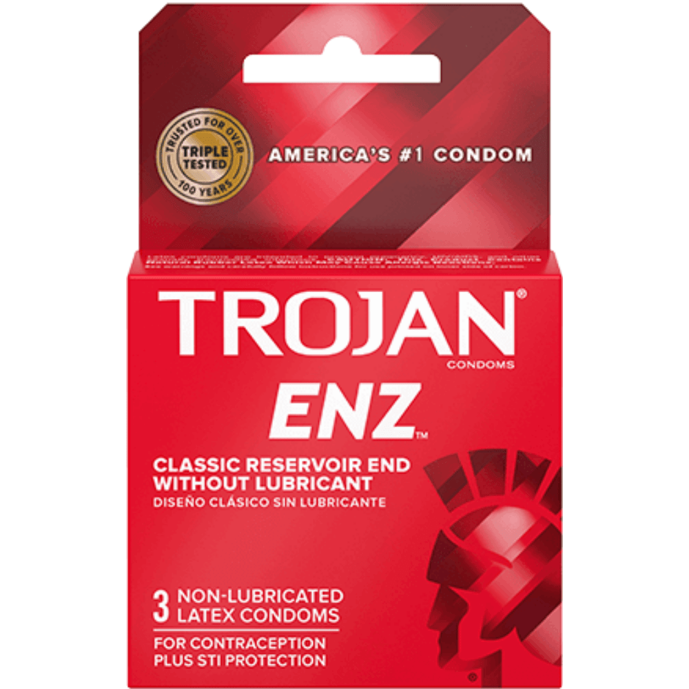 Trojan Regular Non Lubricated Condom - 3 Pack - Condoms