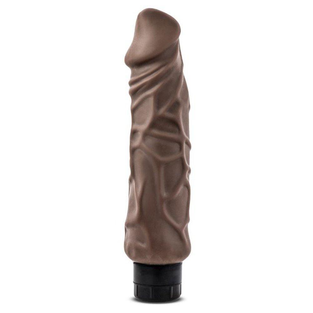 Realistic details of this realistic shaped dildo shown