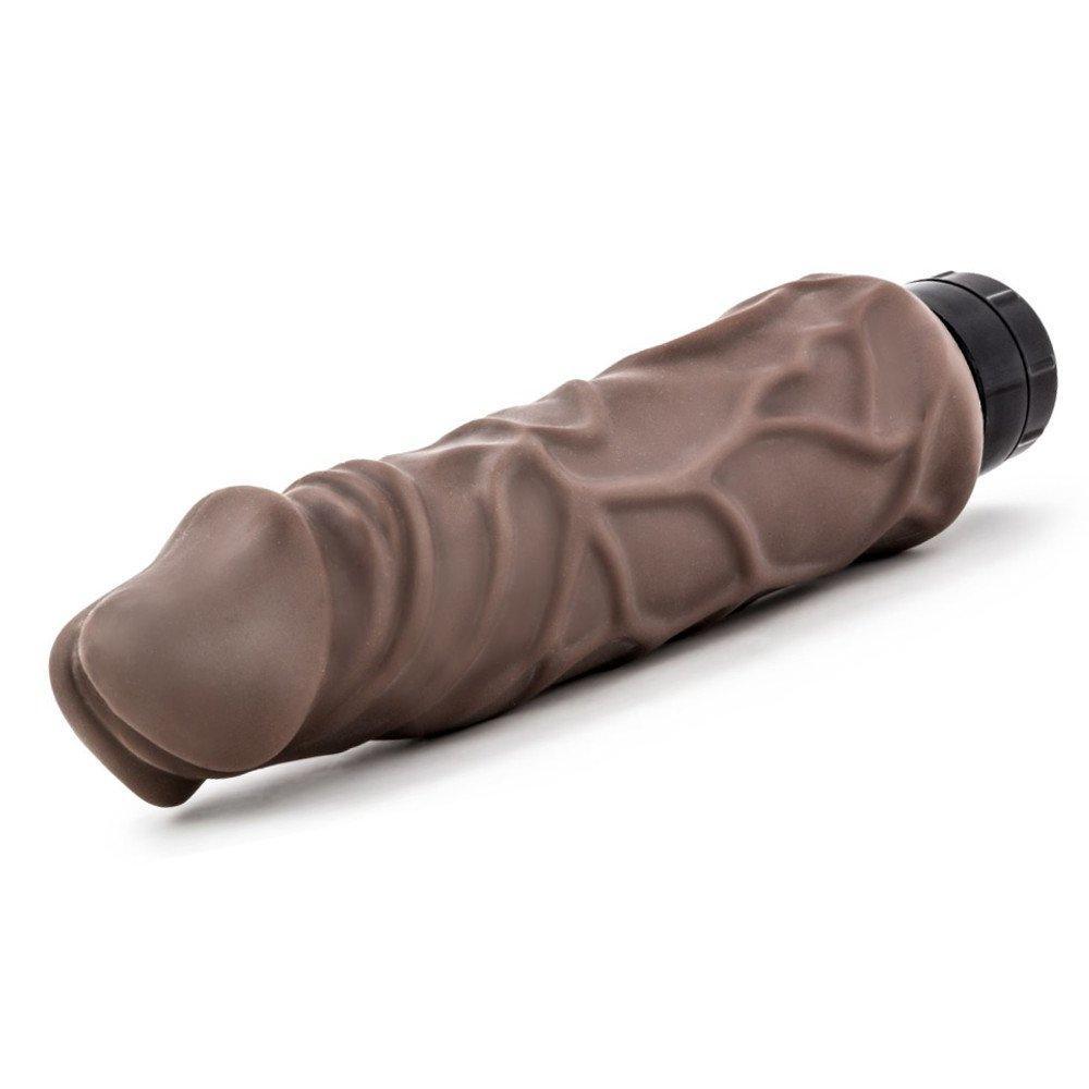 Realistic tip and veins shown on this realistic homewrecker dildo