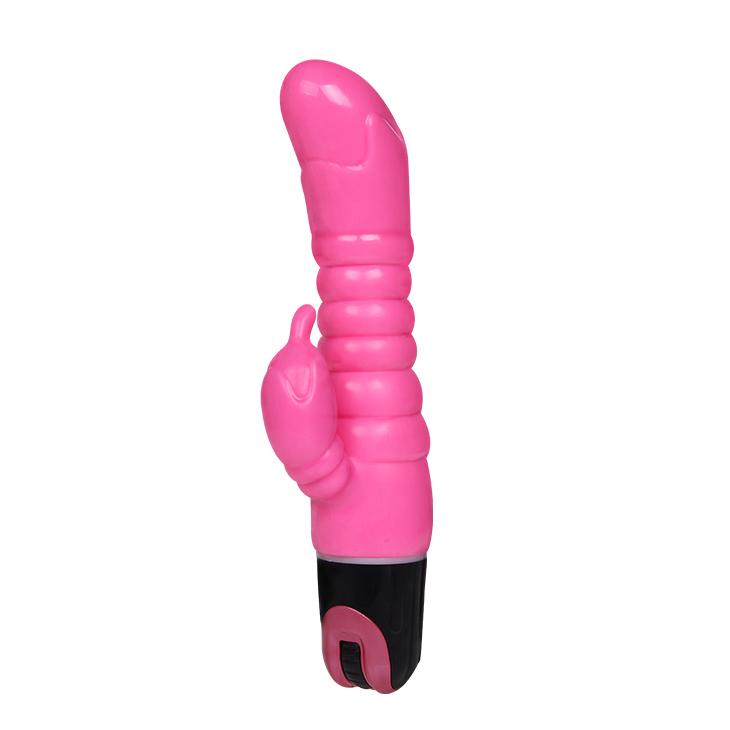 Rippled Dual Vibrator | Dual Stimulation G-Spot And Clit Vibe