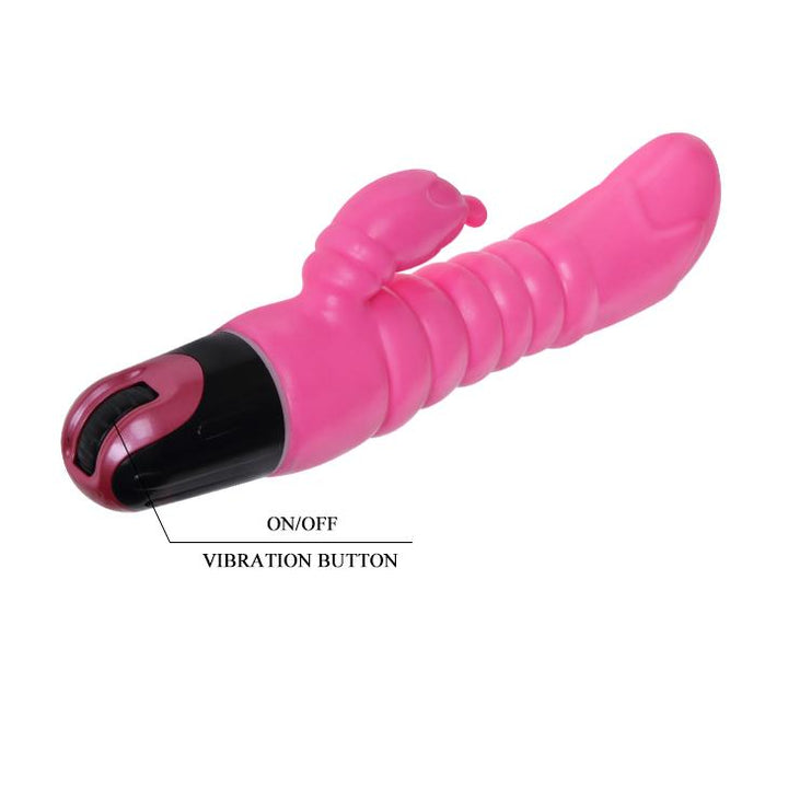 Rippled Dual Vibrator | Easy Adjustable Speed Dial