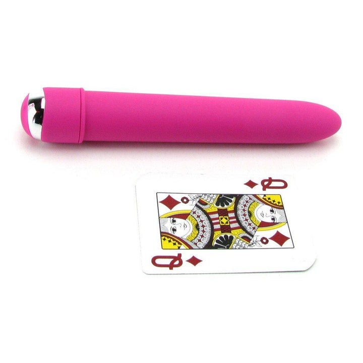 Vibrator Shown Next To Card For Comparison