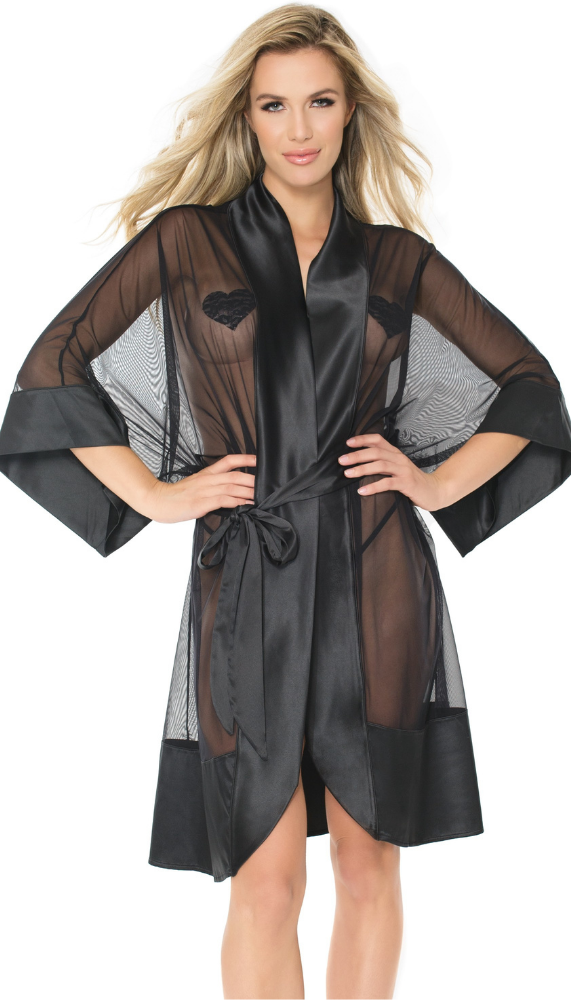New Sheer Robe | Lingerie