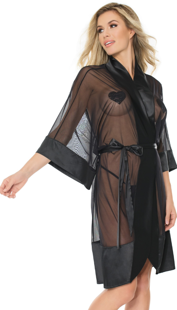 New Sheer Robe | Lingerie