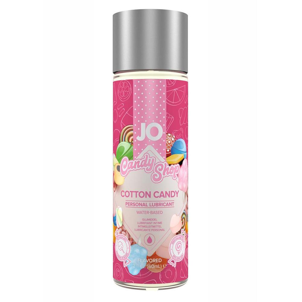 Image of the 2 ounce cotton candy lubricant! Spice things up during oral with your partner with this delicious lube! It is easy to clean and water-based!