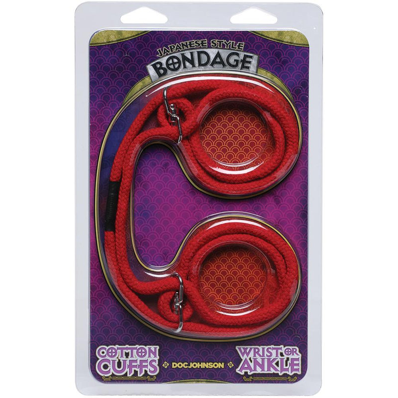 Japanese Style Bondage Wrist or Ankle Cuffs - Bondage