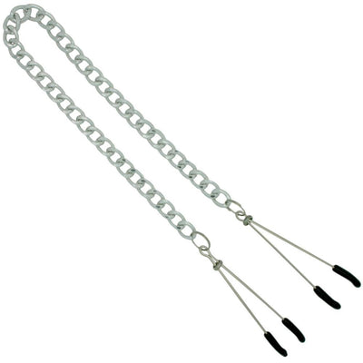 Chained Nipple Tweezers - Bondage