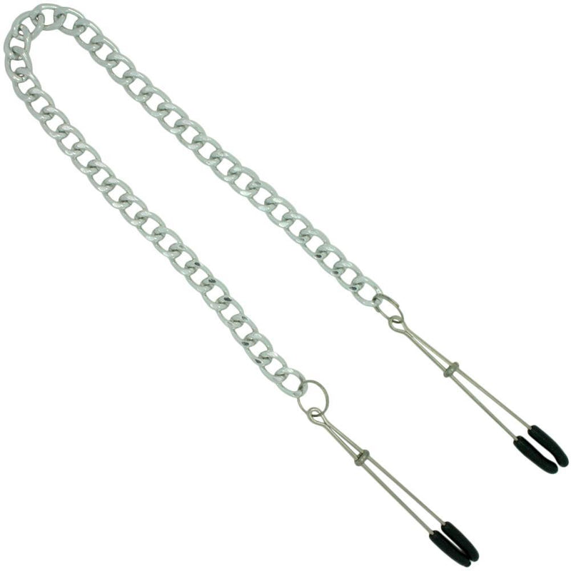 Chained Nipple Tweezers - Bondage
