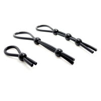 Beaded Lasso Cock Ring - Single Lasso, Double Lasso & Triple Lasso Options Available! - Bondage