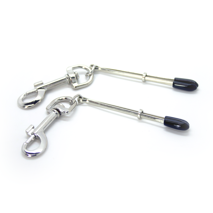 Tweezer Style Nipple Clamps With Clasp - Bondage